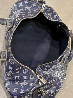 2017 Louis Vuitton x Chapman Brothers Savannah canvas Keepall 45