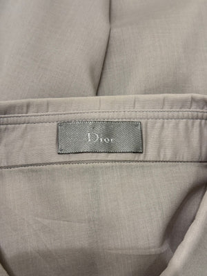 S/S2005 Dior by Hedi Slimane poplin long sleeve shirt
