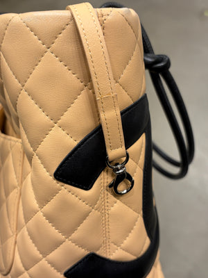 2006-2007 Chanel Cambon leather shopper bag