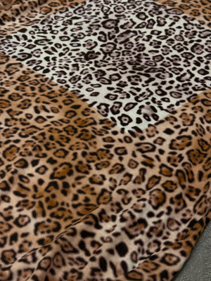 Saint Laurent by Hedi Slimane animal leopard printed tee shirt