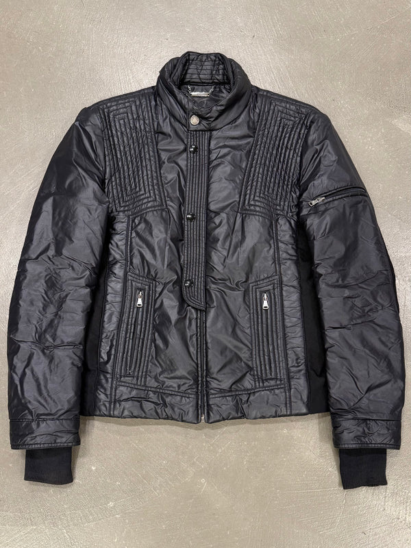 2000s Dolce & Gabbana astro moto nylon buffer jacket