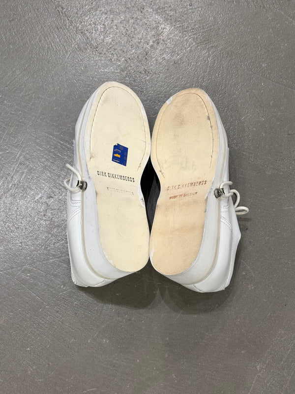 1990s Dirk Bikkembergs lace heel derby