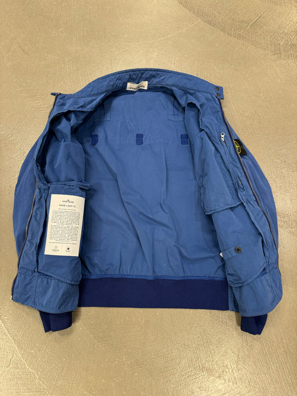 2015 Stone Island David Light-TC blue jacket