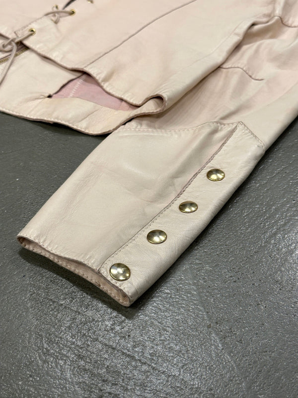 S/S2004 Roberto Cavalli runway western leather jacket