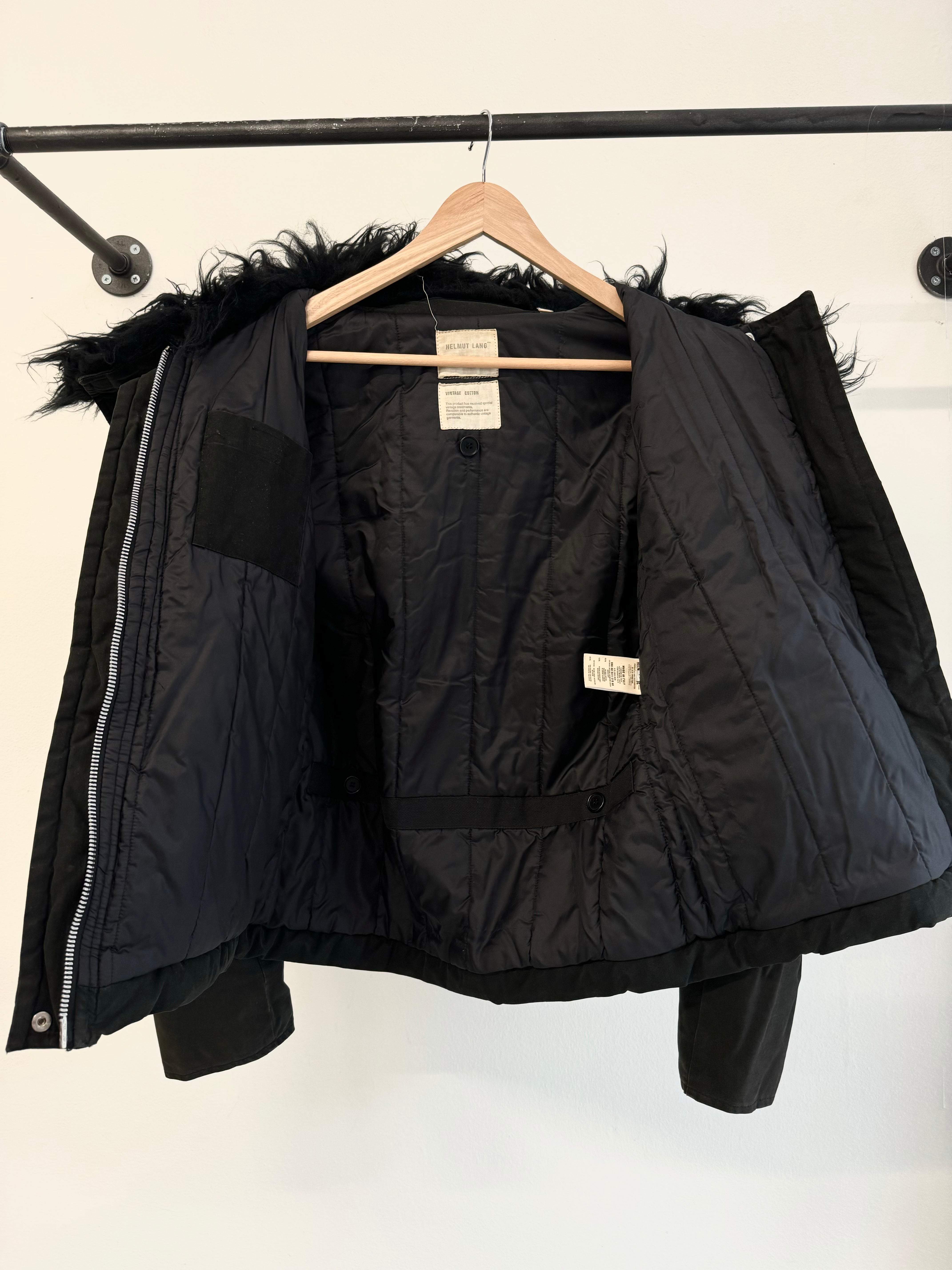 ジャケット・アウター Helmut Lang A/W 1999 Astro Biker Jacket A/W 1999 Helmut Lang Moleskin Astro Biker Jacket