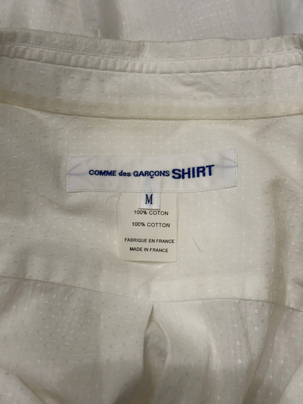 2010s Comme des Garçons oversized cotton long sleeve shirt