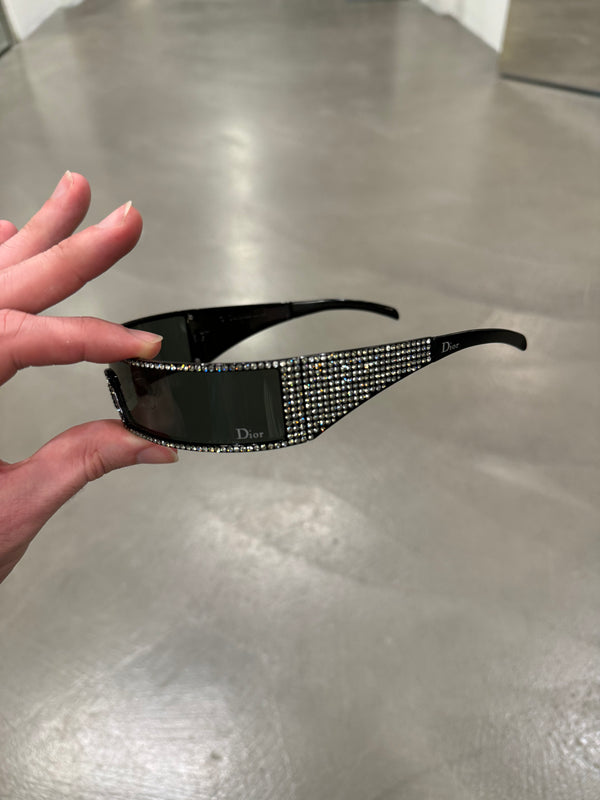 S/S2003 Christian Dior by Galliano punk Swarovski sunglasses