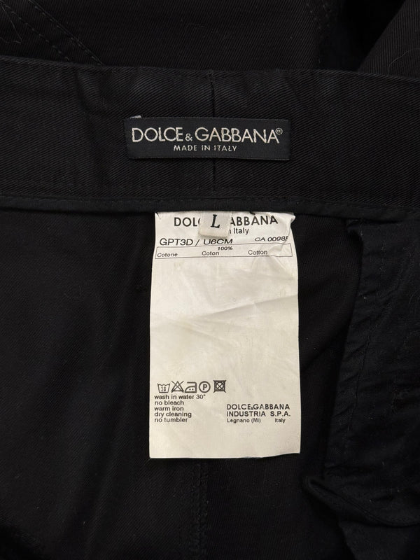 A/W2003 Dolce & Gabbana bondage runway cargo pants