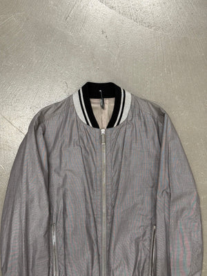 2010s Dior nylon "bee" bomber jacket