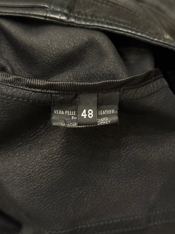 2004 Gucci by Tom Ford moto leather jacket