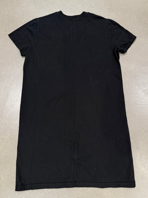 2010s Rick Owens DRKSHDW pocket patch short sleeve dress