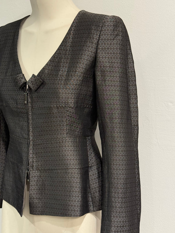 Giorgio Armani jacquard blazer jacket