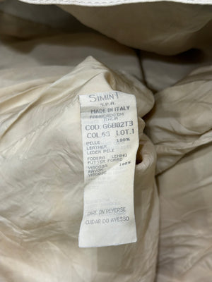 1990s Emporio Armani leather jacket