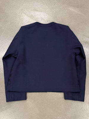 Comme des Garçons flower embroidery cropped jacket