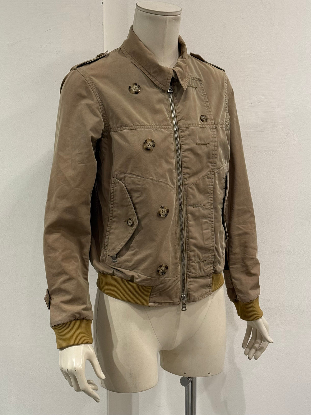 2000s Prada military bomber jacket