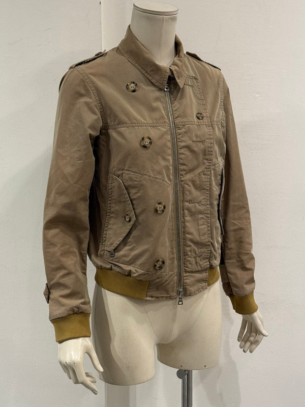 2000s Prada military bomber jacket