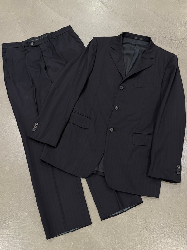 1990s Gucci by Tom Ford pinstripe wool suit