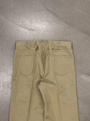 2000s Celine wide-leg cotton chinos