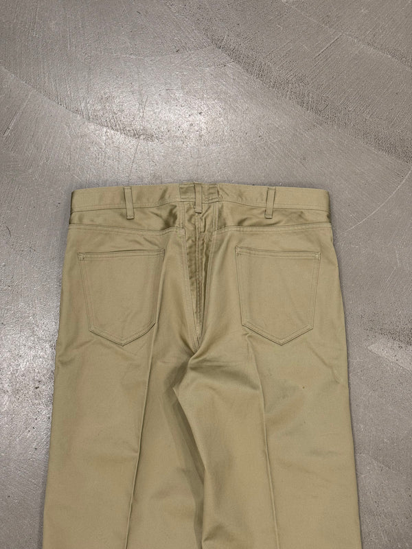 2000s Celine wide-leg cotton chinos
