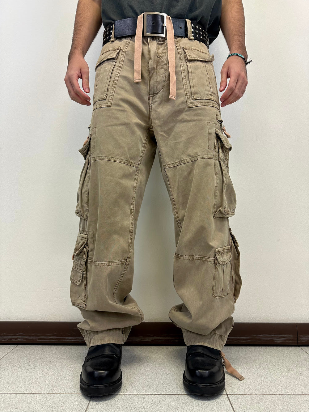 AW03 Dolce & Gabbana 18 pockets military cargo pants