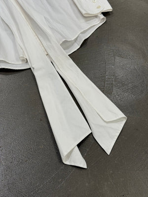 2003 Dolce & Gabbana runway tie-detailed cotton shirt