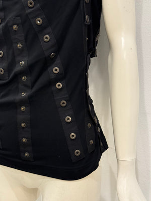 S/S2003 Dolce & Gabbana runway buttons tank top