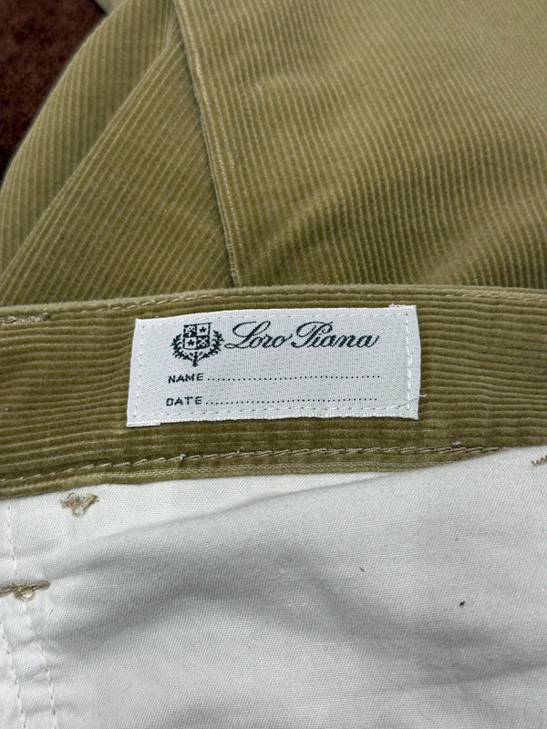 2000s Loro Piana corduroy straight leg pants