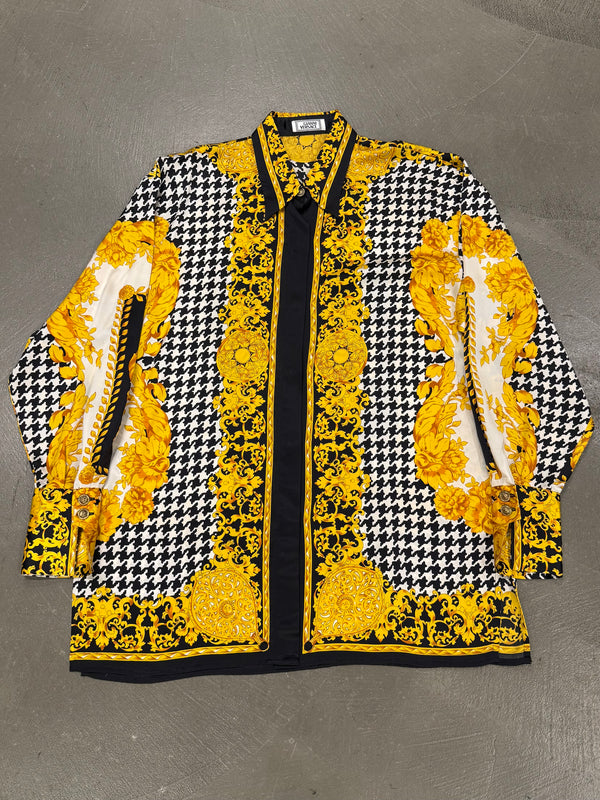 1993 Gianni Versace iconic baroque silk shirt
