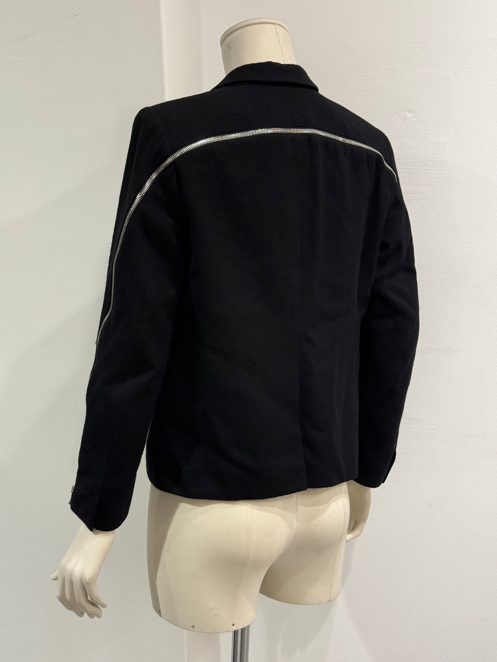 A/W2014 Dries Van Noten backzip wool jacket