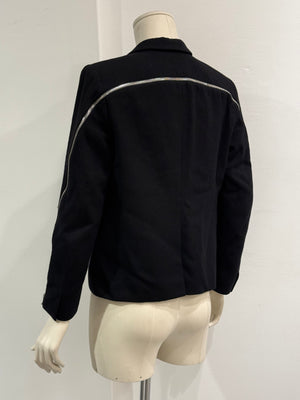 A/W2014 Dries Van Noten backzip wool jacket