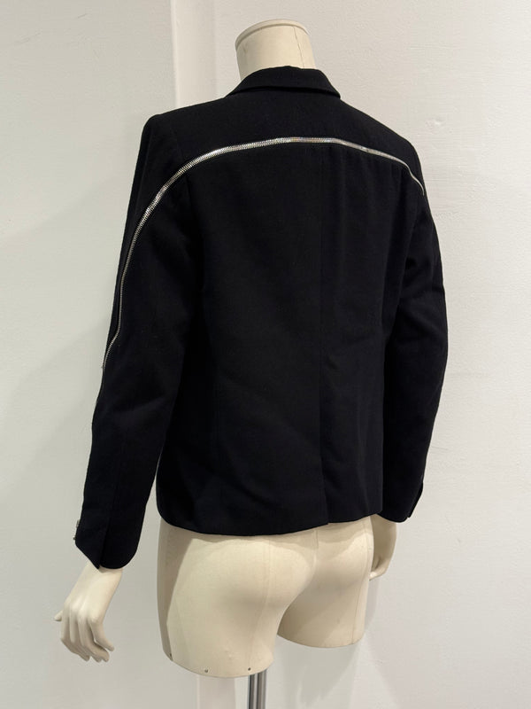 A/W2014 Dries Van Noten backzip wool jacket