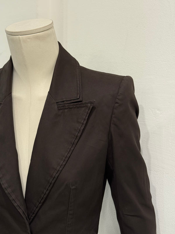 2000s Yves Saint Laurent by Tom Ford Tailored corseted jacket