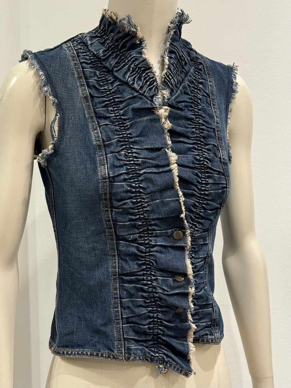 2000s Plein Sud denim vest