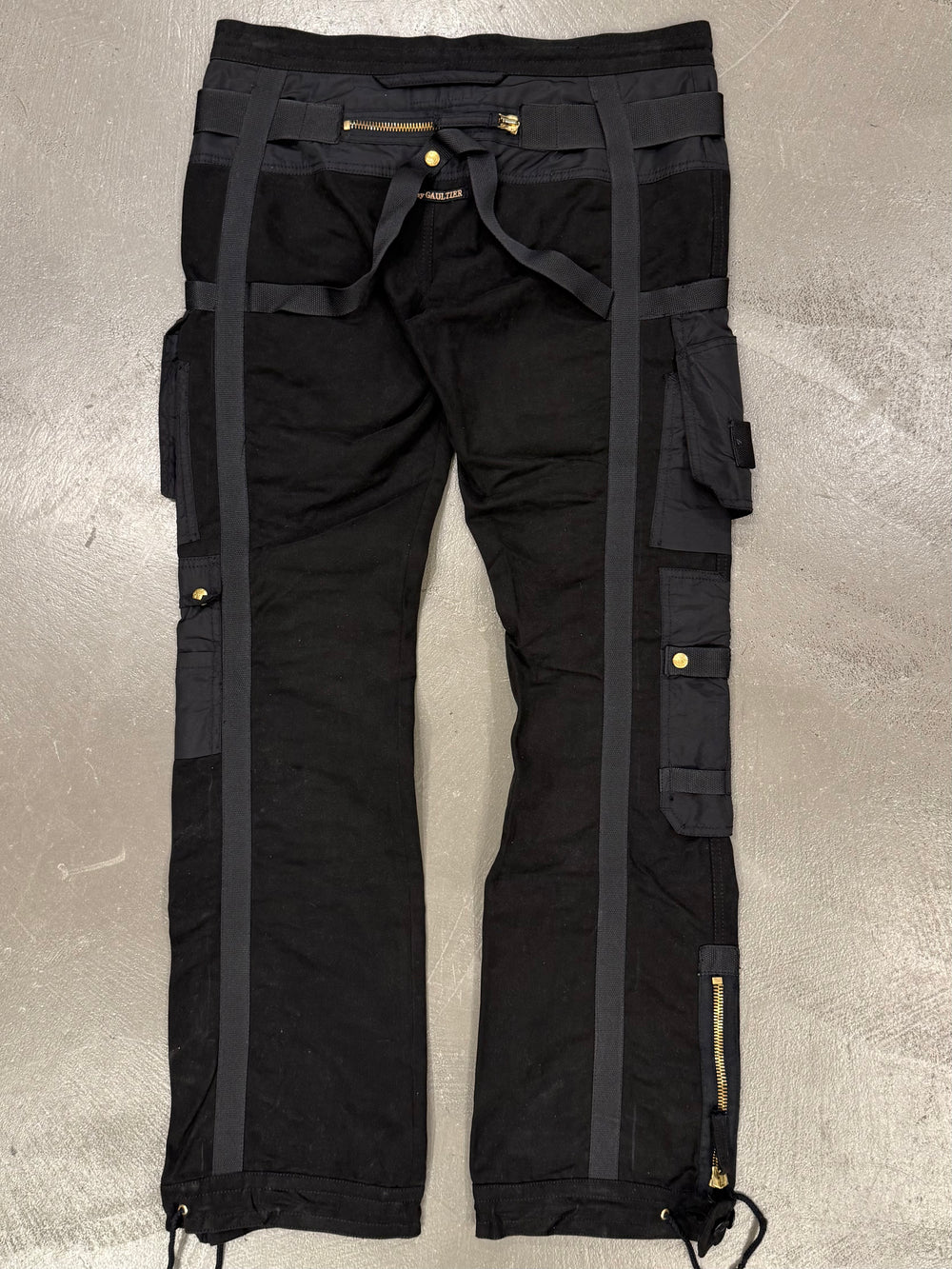 2003 Jean Paul Gaultier bondage parachute cargo pants