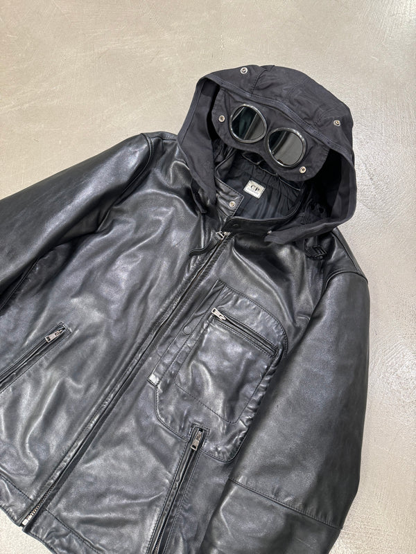 A/W 2005 C.P. Company goggle leather jacket