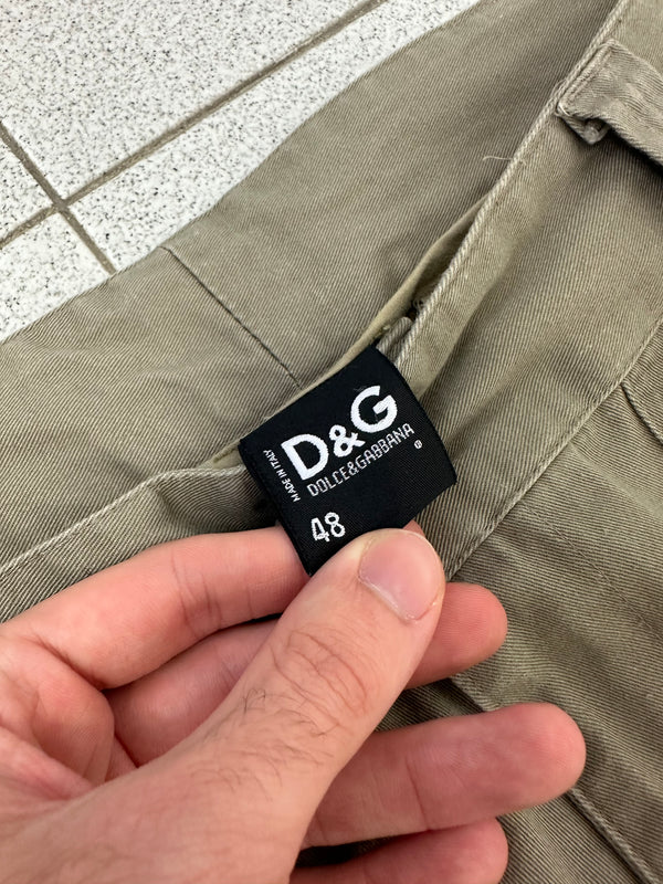 AW2003 Dolce & Gabbana runway sample bondage cargo pants