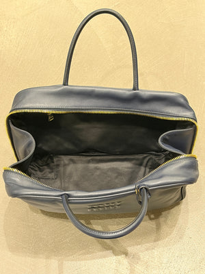 2020S Miu Miu leather bowling bag