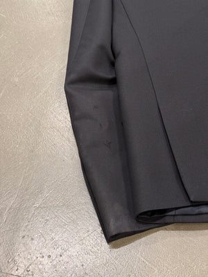 A/W2007 Dior Homme by Hedi Slimane runway asymmetrical tailored blazer