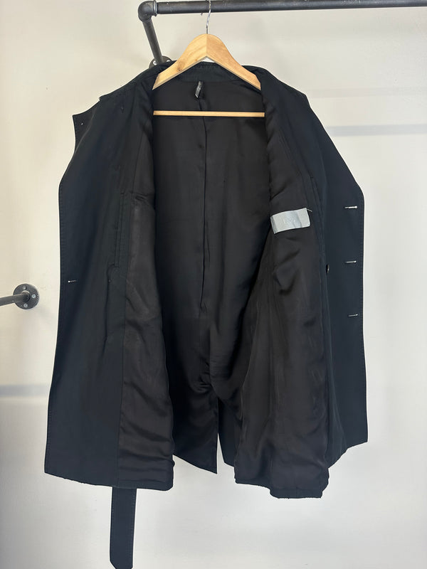 SS09 Dior double breasted trench coat