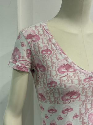 2000s Christian Dior by Galliano monogram t-shirt