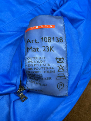2000s Prada 2 in 1 reversible reinforced nylon jacket