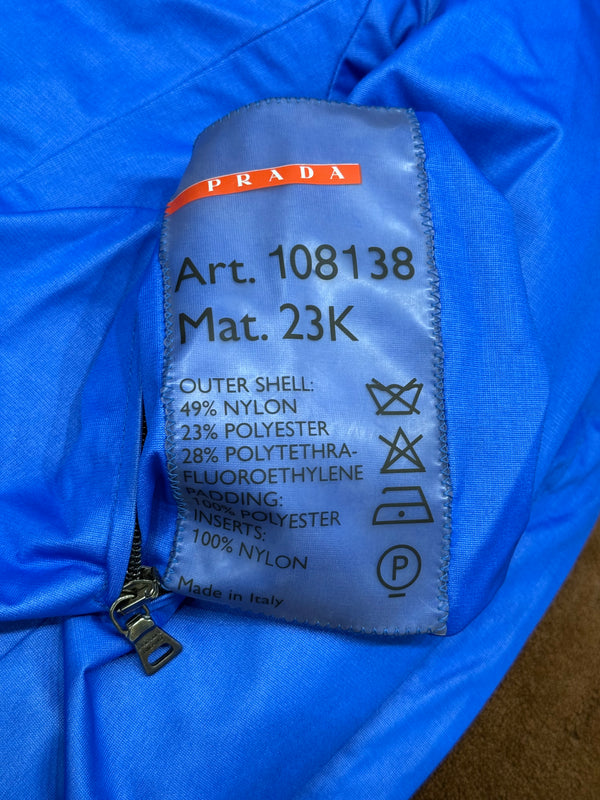 2000s Prada 2 in 1 reversible reinforced nylon jacket