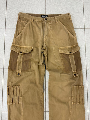 SS2003 D&G wide parachute cargo pants