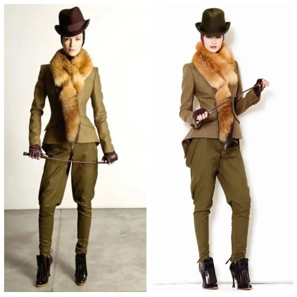 A/W2009 Alexander McQueen campaign blazer with back tail