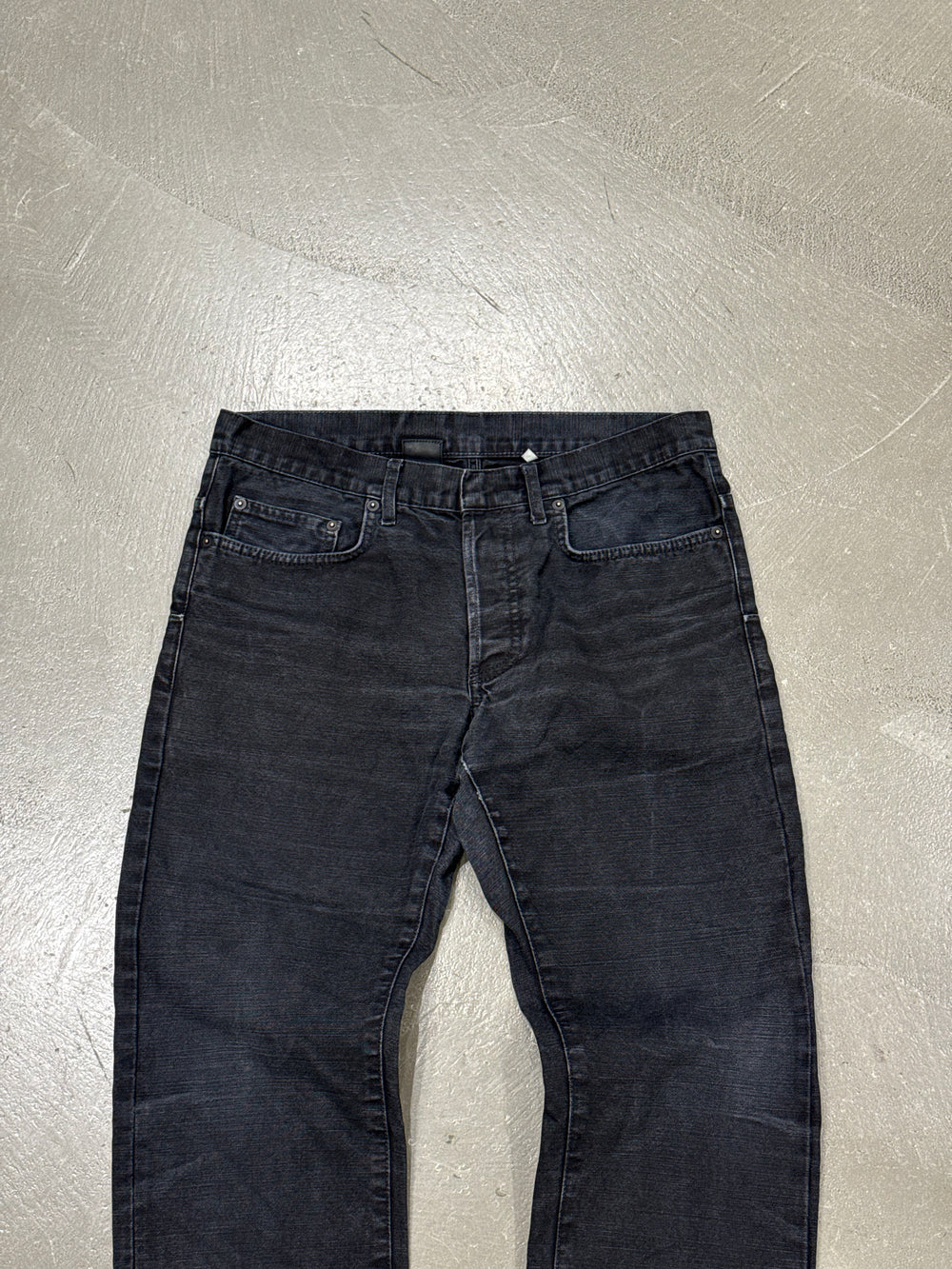 2000s Dior dark wash denim jeans