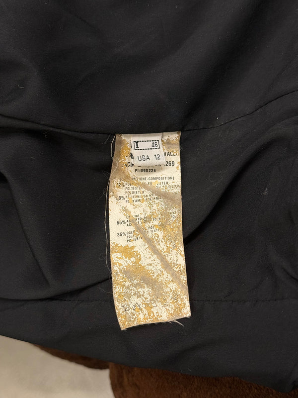 2000s Roberto Cavalli nylon belted puffer jacket