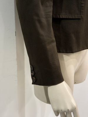2000s Gucci by Tom Ford military tailored blazer