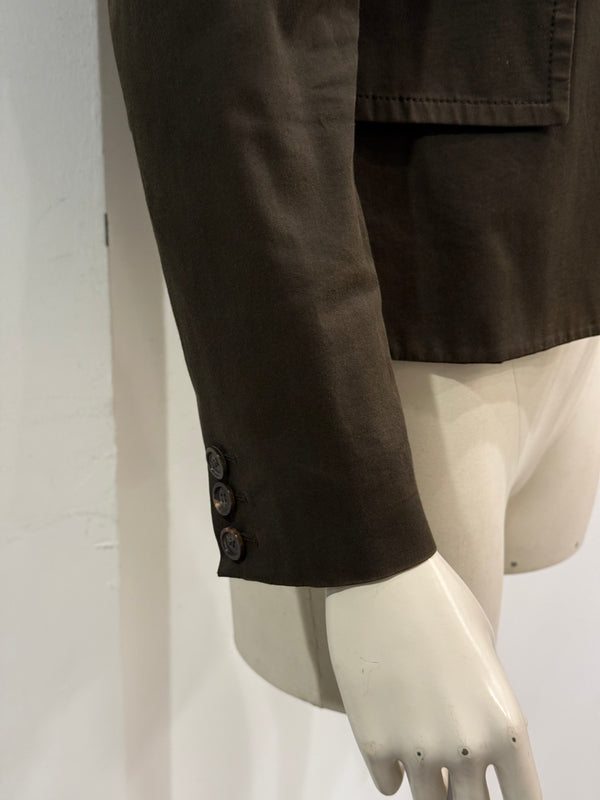 2000s Gucci by Tom Ford military tailored blazer