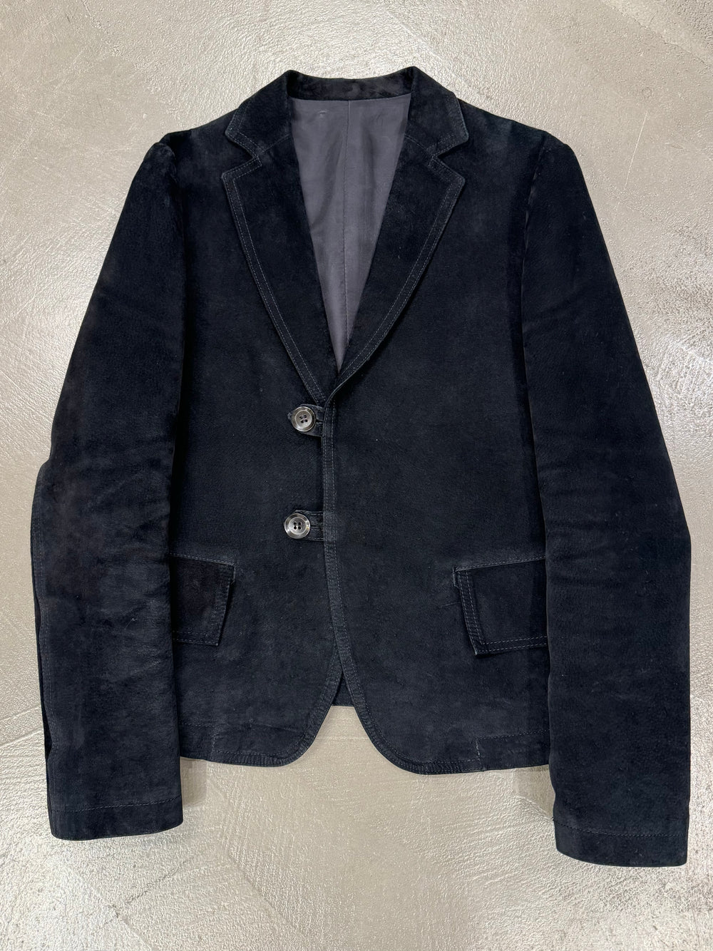 2000s Y’s by Yohji Yamamoto pig leather blazer