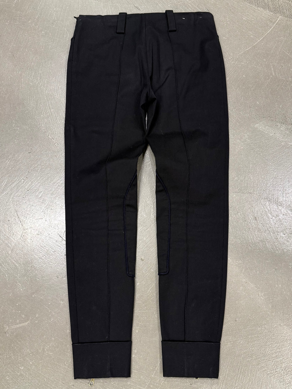 F/W2007 Balenciaga by Ghesquiere motorcycle zip skinny pants